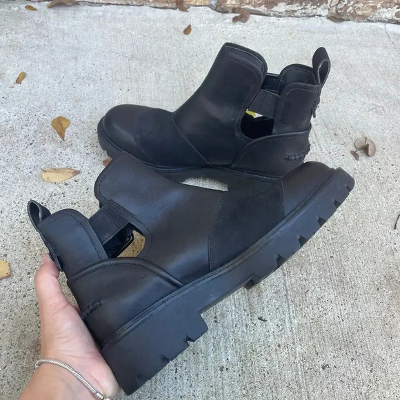 UGG Black Ankle Boots - Picture 8 of 11